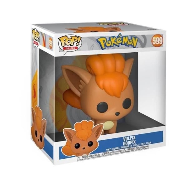 POP Jumbo: Pokemon- Vulpix (EMEA) Orange