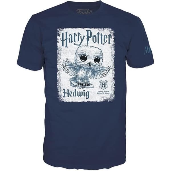 Funko Pop! & T.Shirt M (vuxen) : Harry Potter - Hedwig Vit