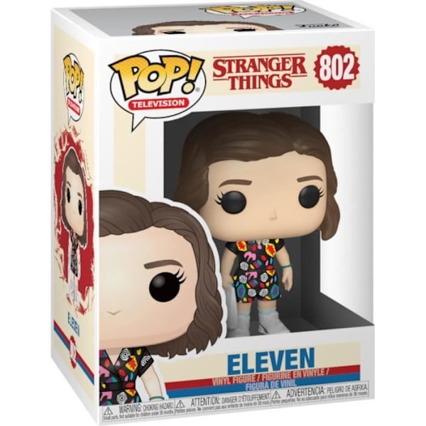 Funko Pop! Television: Stranger Things - Eleven in Mall Outfit Flerfärgad