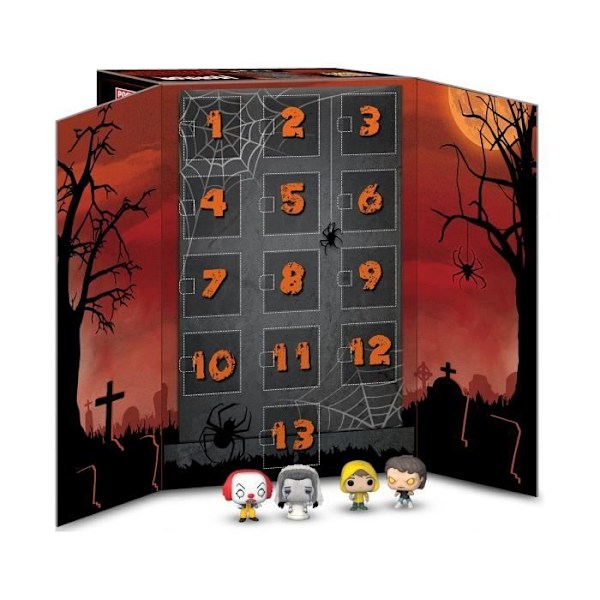 Funko adventskalender 2023 - 13-dagars skrämmande nedräkning Flerfärgad