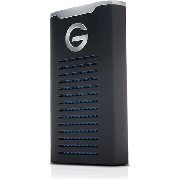 G-Tech G-Drive Mobile SSD 500GB ekstern harddisk stødsikker, vandtæt og støvtæt