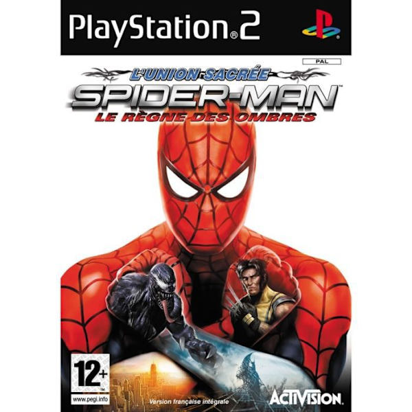 SPIDERMAN REALOM OF SHADOWS / PS2-KONSOLIPELI -