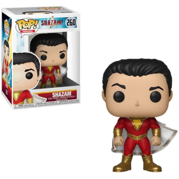 Funko Pop! Sankarit: Shazam - Shazam Flerfärgad