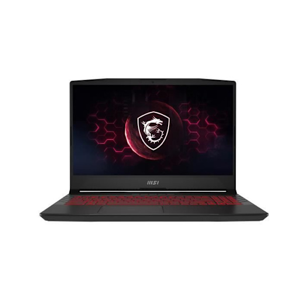 Laptop MSI GL66 12UEK 454XFR PULSE - 15,6" - CORE I5 12500H - 16 GB RAM - 512 GB SSD Grå