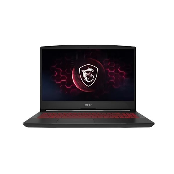 MSI GL66 12UEK 454XFR PULSE bærbar - 15,6" - CORE I5 12500H - 16 GB RAM - 512 GB SSD