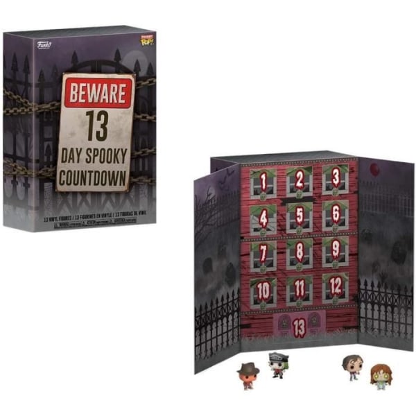 Adventskalender 2021 - FUNKO - 13-dages uhyggelig nedtælling