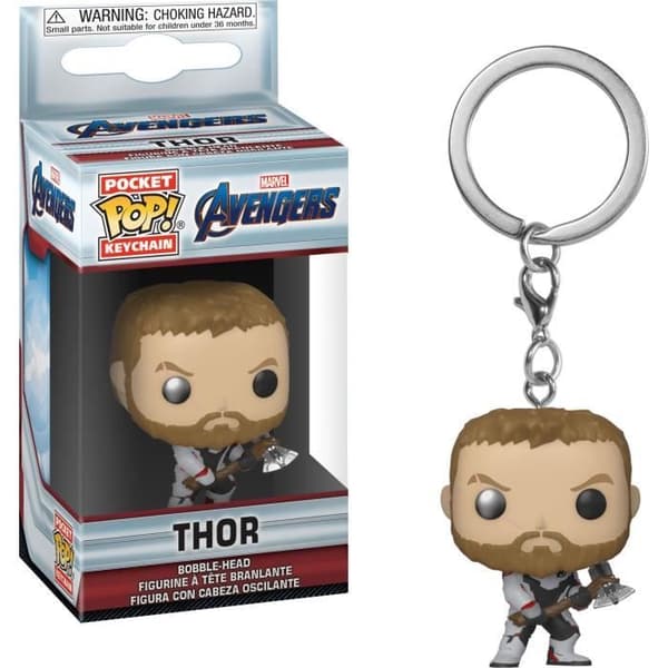 Porte-nøgle Funko Pocket Pop! Marvel: Endgame - Thor (TS)
