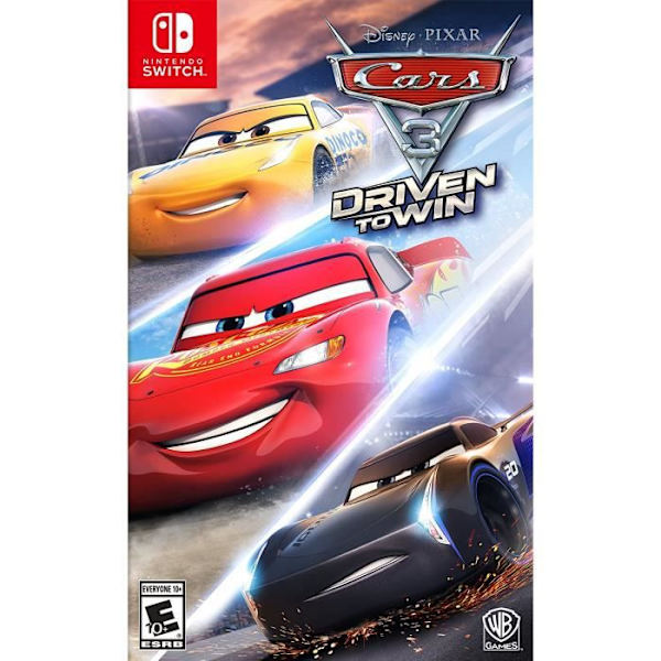 Peli - Warner Bros. Interaktiivinen - Cars 3: Race to Victory - Race - Nintendo Switch