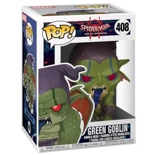 Figurine Funko Pop! Marvel: Spider-Man Animoitu - Goblin Vihreä Grön vätte
