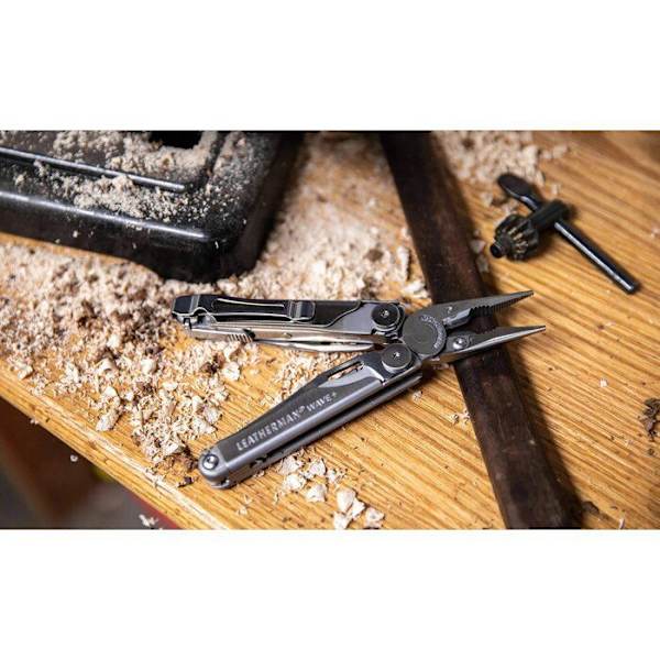 Multifunktionspincett - LEATHERMAN - Wave Plus - Grå - 18 verktyg - Universell Silver