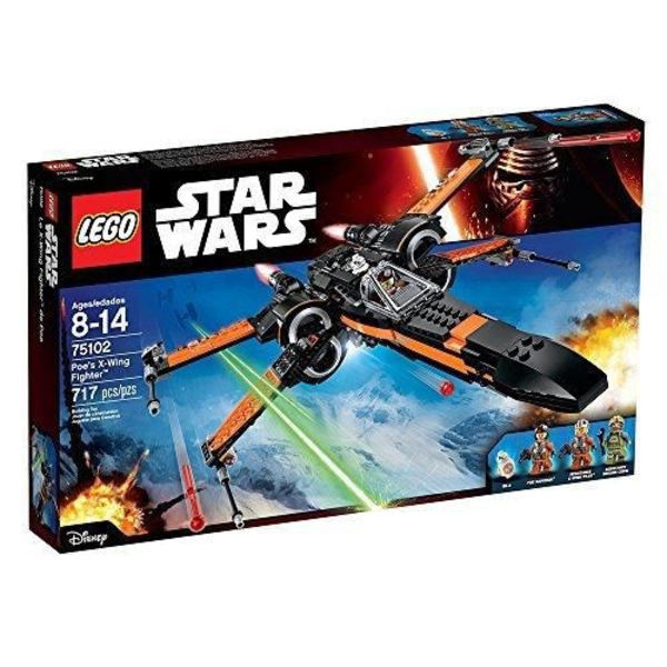 LEGO Star Wars monteringsset - Poe X-Wing Fighter 75102 - 717 delar Flerfärgad