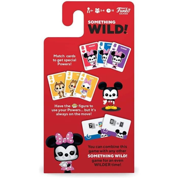 KORTSPEL - Funko Something Wild Card Game - Mickey & Friends (engelska) Flerfärgad