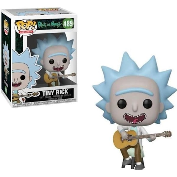 Funko pop! Rick & Morty: Tiny Rick (med guitar) Tiny Rick (med gitarr)