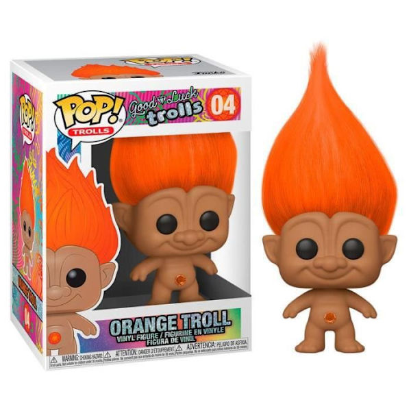 PEOLIT Figuriini - Bobble Head POP N° 04 - Oranssi Peikko