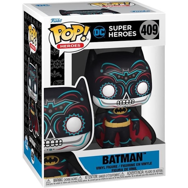 Funko Pop! Sankarit: Dia De Los DC - Batman