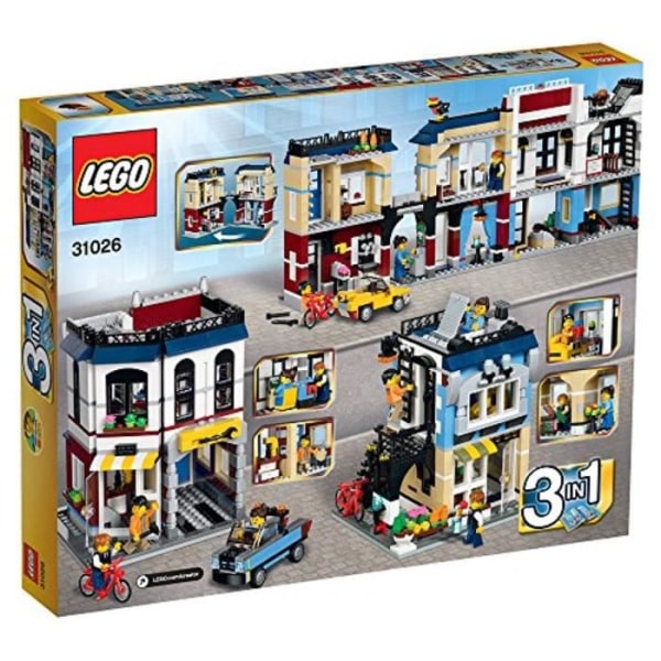 LEGO Monteringsspel - LEGO - 31026 - 3 minifigurer - 2 byggnader - Från 6 år