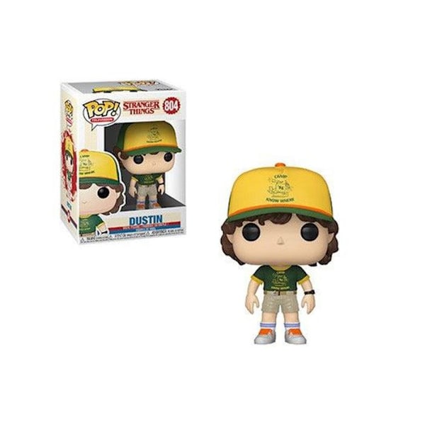 Funko Pop! Televisio: Stranger Things - Dustin (Leirillä)