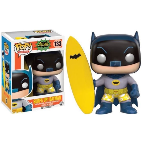 Funko Pop! DC Comics - Batman Classic TV-serien: Batman med surfing