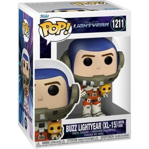 Funko pop! Disney: Lightyear-Buzz m/Sox