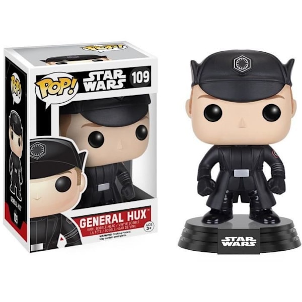 Funko Pop! Star Wars Ep.7: Kenraali Hux - FUNKO - Pop! Vinyyli - 10cm - Aikuinen - Ulkokäyttöön