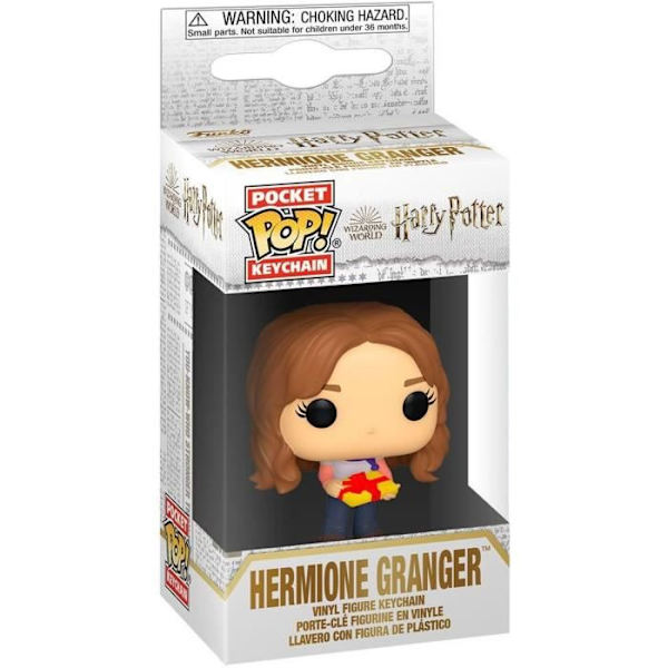 Funko Pop! Nyckelring: Harry Potter Holiday - Hermione Granger