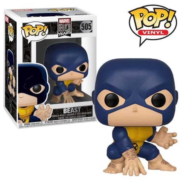 Funko pop! Marvel X-Men 20th Beast - Legetøj til børn fra 3 år og opefter