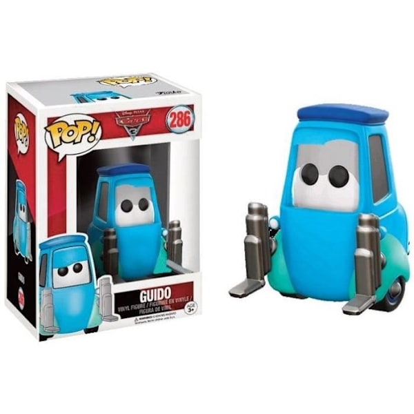 Funko Pop! Autot 3: Guido - FUNKO - Pop! Vinyyli - Monivärinen - Ikkunalaatikko - Ulkona Flerfärgad