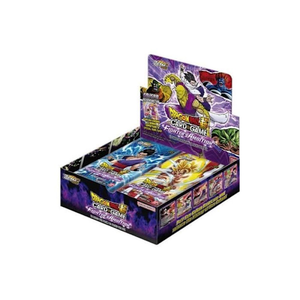 24 lisäpakkauksen laatikko Dragon Ball Super B19 Zenkai Series Set 02 - Bandai - korttipeli