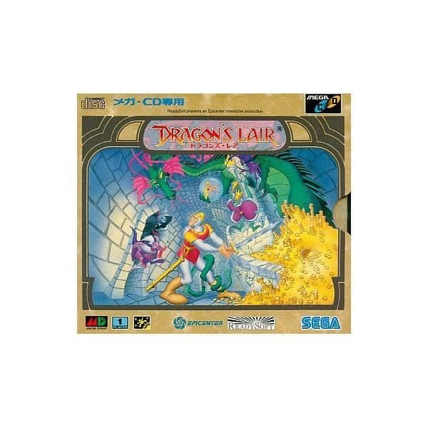 DRAGON'S LAIR - MEGA CD - (japanilainen tuonti)