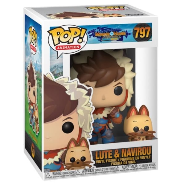 Funko Pop! Monster Hunter Lute med Navirou - KONFIDENTIAL