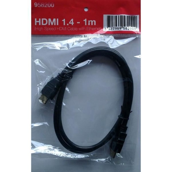 Uros/uros HDMI-kaapeli 1 metri (laukku)