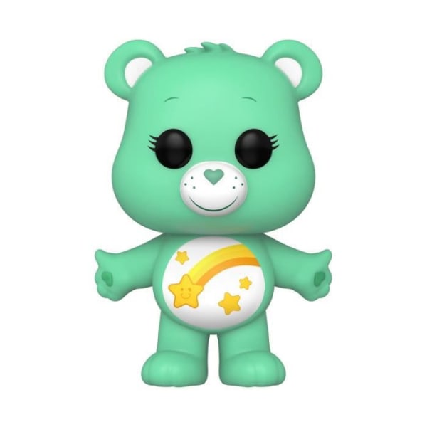 Funko Pop! Animation: Care Bears 40-årsjubileum - Wish Bear (med flockad jakt)
