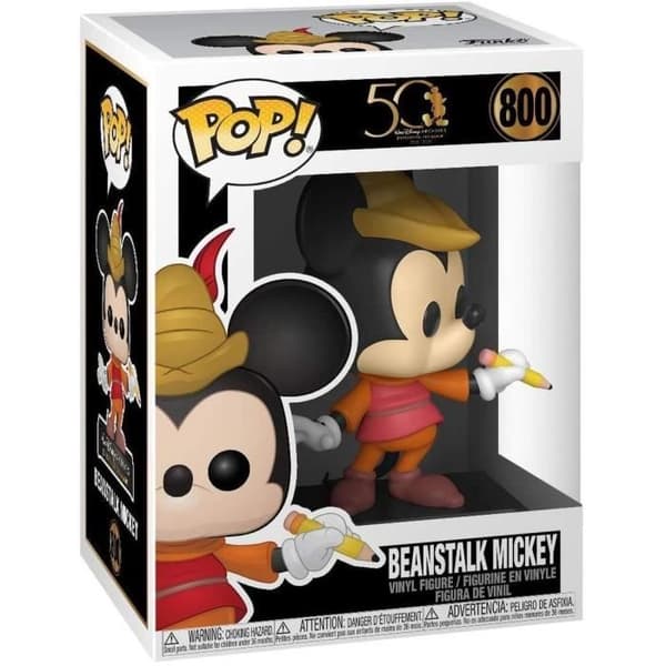 Funko Pop! Disney: Arkistot - Beanstalk Mickey Farve(r): Multifarvet