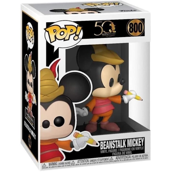 Funko Pop! Disney: Arkistot - Beanstalk Mickey Väri(t): Monivärinen