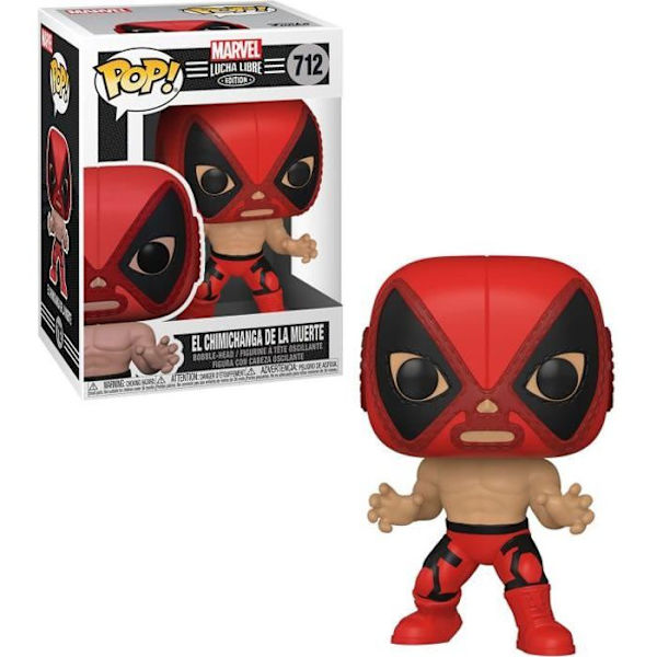 Funko Pop! Marvel - Luchadores - Deadpool Flerfärgad