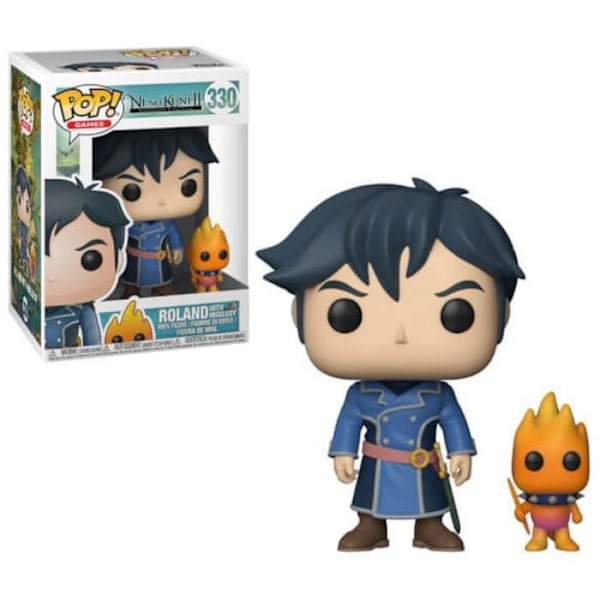 Figurko Funko Pop! Ni No Kuni: Roland avec Higgledy
