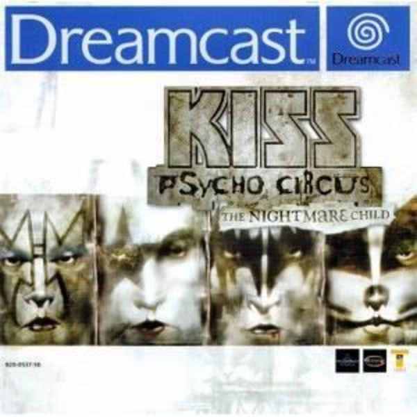 Kiss Psycho Circus The Nightmare Child Dreamcast