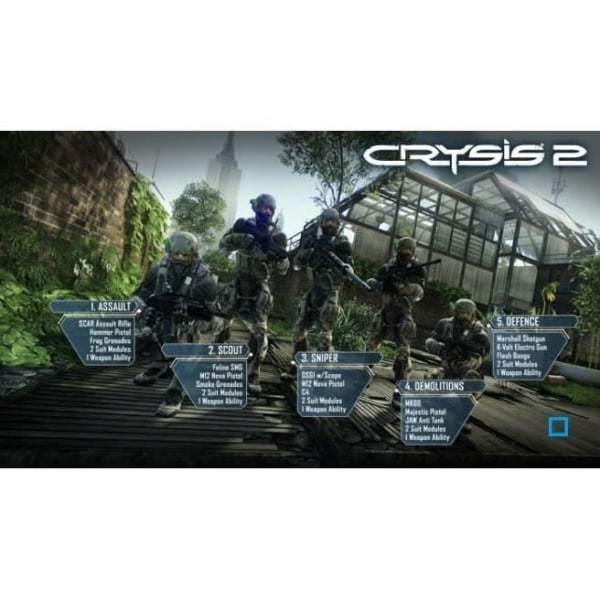 CRYSIS 2 NANO EDITION / PS3-konsolspel