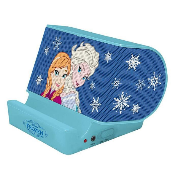 Kannettava stereokaiutin - Lexibook - Frozen - 2W*2 - 3,5 mm liitäntä - langallinen Colors of Frozen (Elsa och Anna)