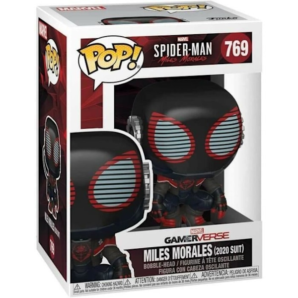 Funko Pop! Spel: Marvel Spiderman Miles Morales - Kostym 2020