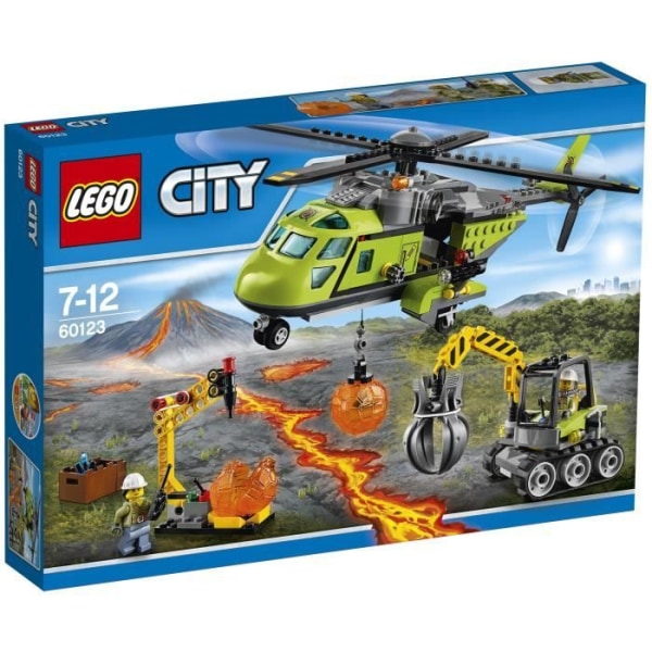 LEGO® City 60123 Volcano Supply Helikopter