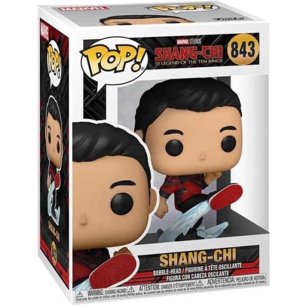 Funko Pop! Förundran: Shang-Chi - Shang-Chi Svart och röd