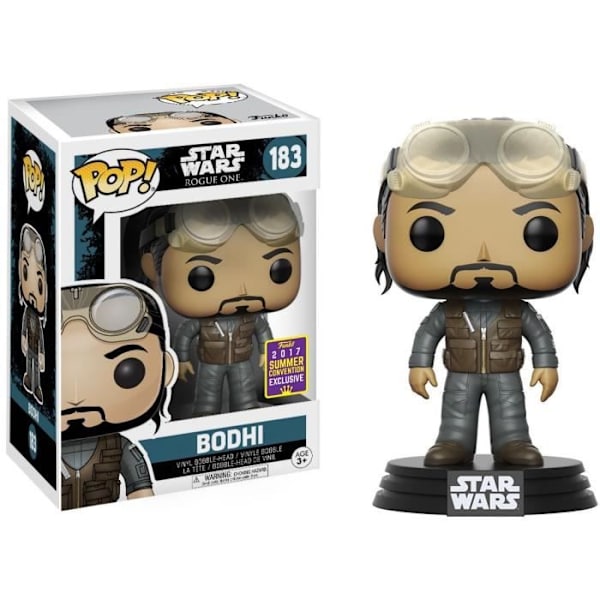 Funko Pop! Star Wars Rogue One: Bodhi - FUNKO - Pop! Star Wars - Harmaa - Mixed - 3-vuotiaat ja sitä vanhemmat Bodhi