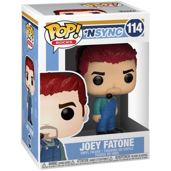 Funko Pop! Rocks: NSYNC - Joey Fatone