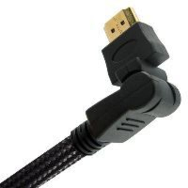 HØJHASTIGHED ROTERENDE HDMI-KABEL MED ETHERNET 1,80 M