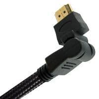 NOPEA PYÖRIVÄ HDMI-KAAPELI ETHERNETILLÄ 1,80 M