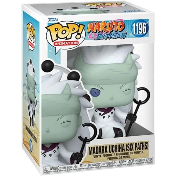 Naruto Shippuden Figur - Sage Madara Uchiha Classic - Pop 10 cm grön/vit