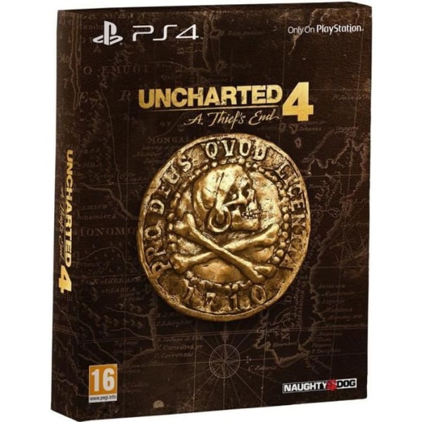 Uncharted 4: A Thief's End - Special Edition - PS4-spel