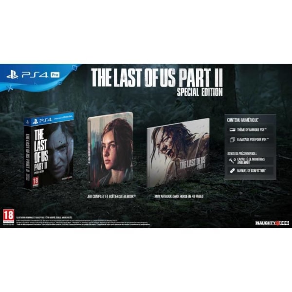 The Last Of Us Del II - Special Edition - PS4-spel