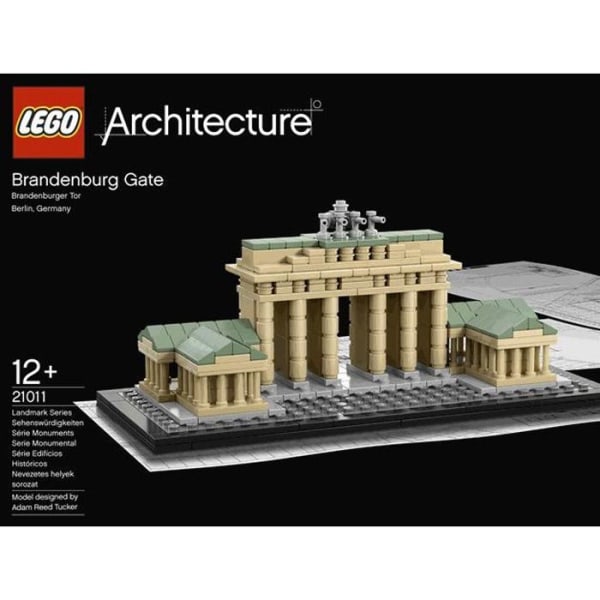 LEGO® Architecture - Brandenburger Tor - Byggsats - 363 delar Flerfärgad